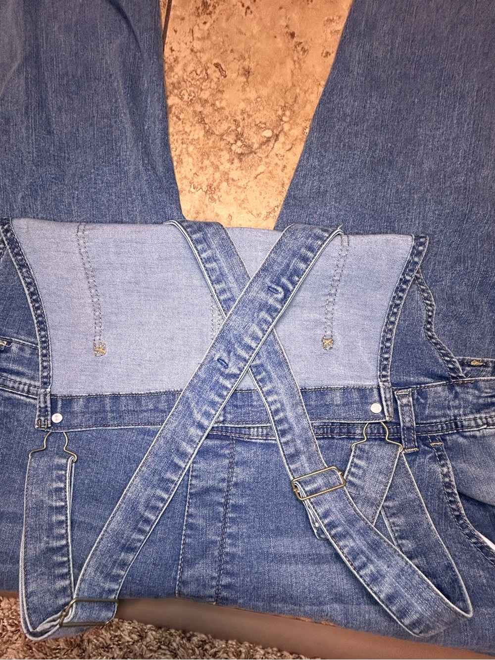 Wallflower Plus Size Denim Overalls - 3X - Picture 6 of 9